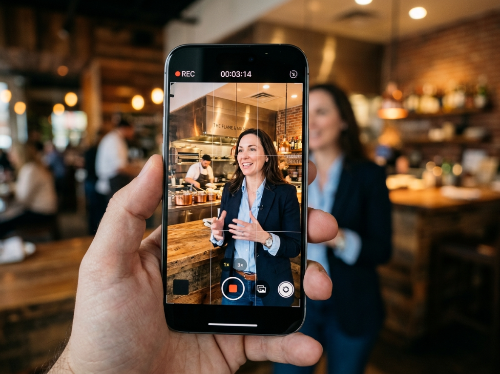 Riprese video con smartphone